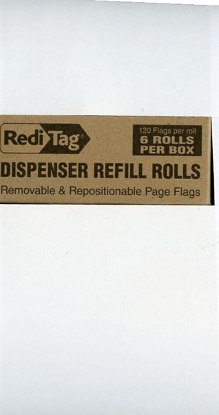 Redi-Tag Arrow "Sign Here" REFILLS - Red # 91002